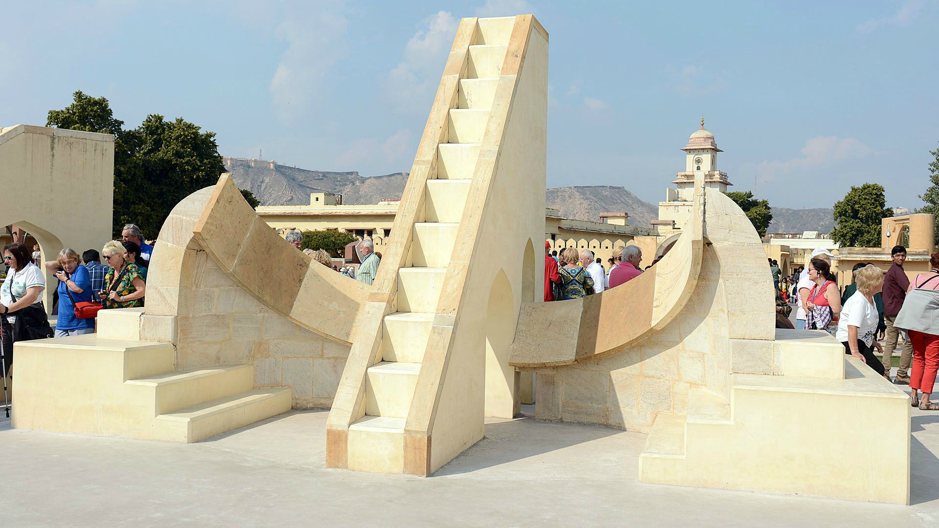 Jantar Mantar - największe i najlepiej zachowane obserwatorium astronomiczne z instrumentami z kamienia